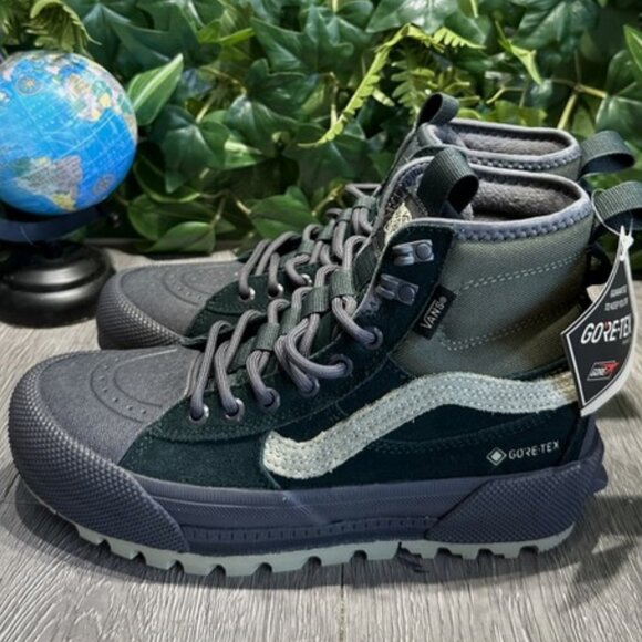 Vans MTE Sk8-Hi GORE-TEX Insulated Shoe Scarab/Grape Mens Sz Men - Picture 2 of 6